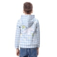 thumbnail image 2 of Cinnamoroll Hoodie 3D Print Pullover Hooded Long Sleeve Sweatshirts Tops Blouse with Pocket for Boys Girls M, 2 of 6