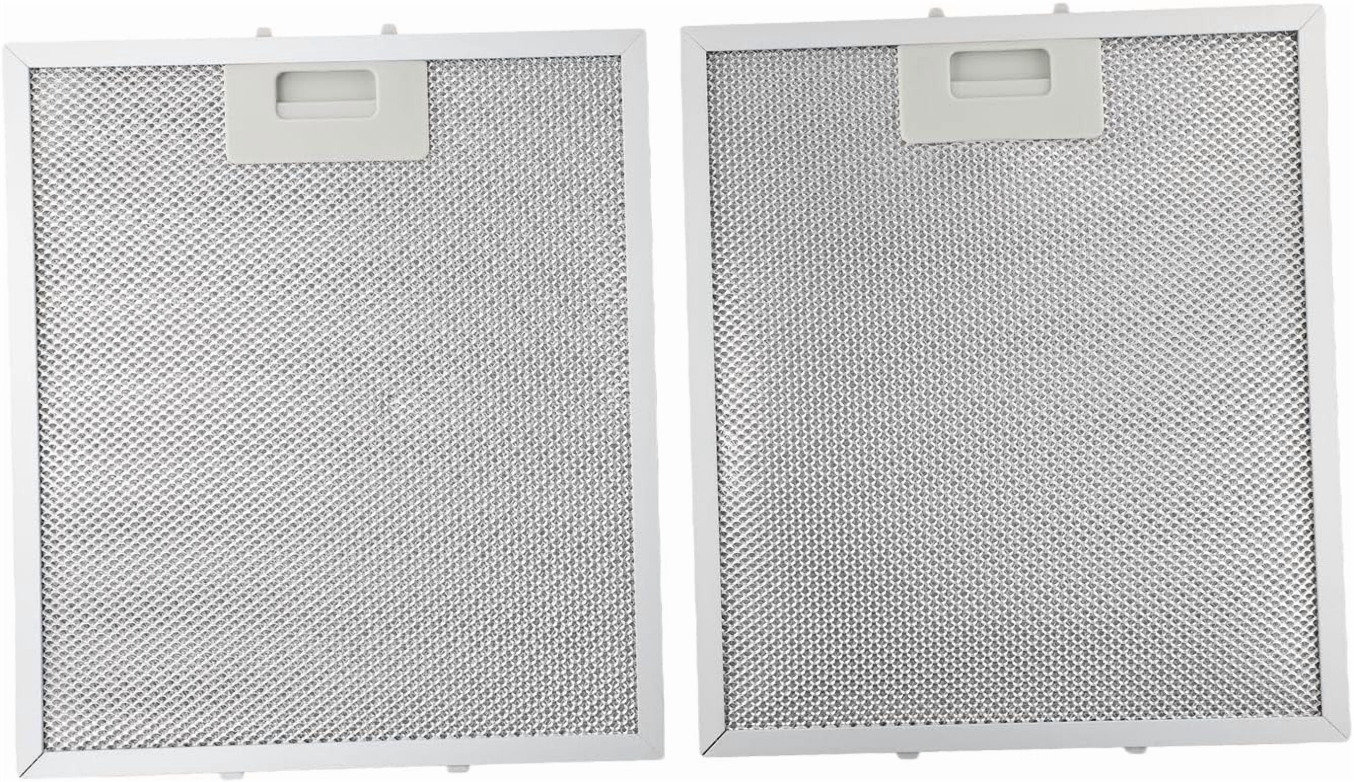 Stove Hood Vent Filter 12.01" X 10.51" Range Hood Filter Replacement For Ductless Exhaust Fan - Mesh Screen Filters Grease & Carbon Freshens Kitchen Oven Air 2-Pack