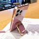 thumbnail image 4 of Funda De Plating Moto G50 5G G60 G20 G30 E20 E7 G9 Plus E20 E6S 2020 Lujo Bear Anime Stand Holder Silicona Suave Cubierta Trasera, 4 of 4