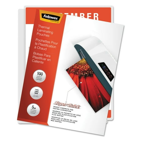 UPC: 0043859629688 | Fellowes Laminating Pouches  5mil  11 x 9  100/Pack