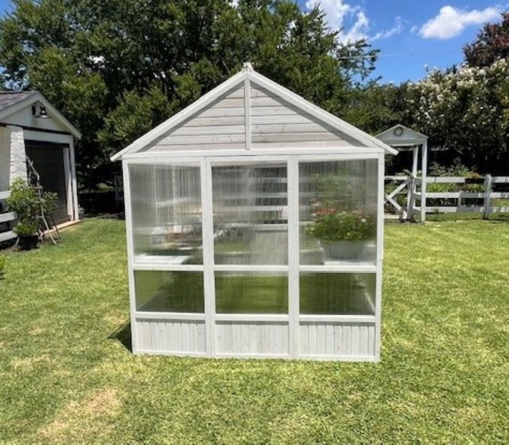 Zylina XL Hobby Greenhouse...Perfect for The Backyard Gardener - Dimensions: 103"x78"89