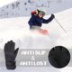 thumbnail image 2 of Greeniant Guantes de esquí para niños, cubierta de manos profesional para niños, guante deportivo de invierno para exteriores para mujeres, Ciclismo Negro, 2 of 6
