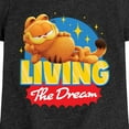 thumbnail image 3 of Garfield - Living The Dream - Toddler & Youth Girls Short Sleeve Graphic T-Shirt, 3 of 5