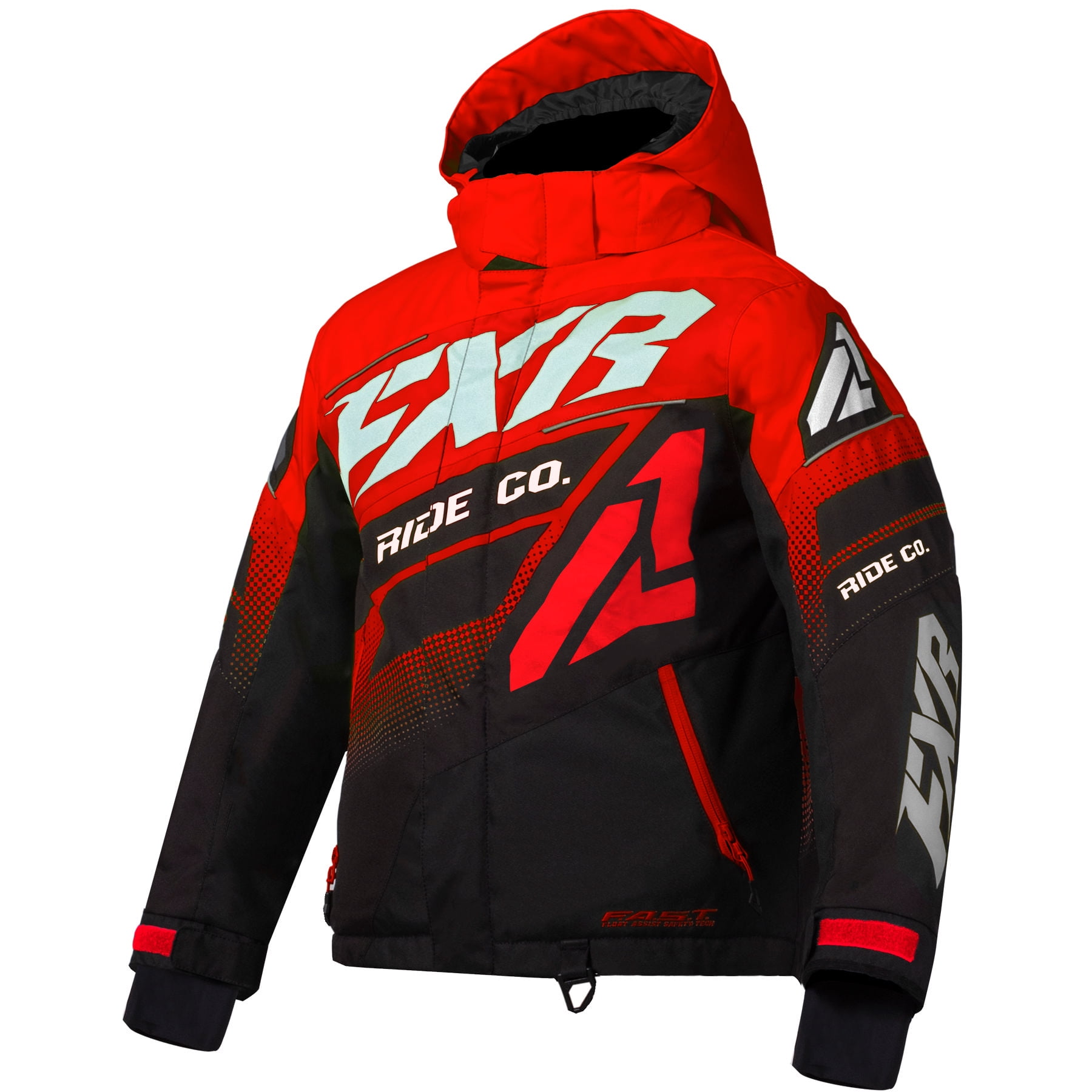 FXR Child Red/Black/White Boost Jacket Snowmobile 2020