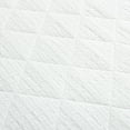 thumbnail image 6 of Lush Decor Haniya Solid Waffle Woven Textured Cotton Quilt Set, 3 Piece Set, King, White - Soft Waffle Quilt - White Bedding Set - Minimalist, Modern & Farmhouse Bedroom Decor, 6 of 9