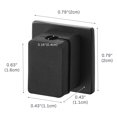 Yamazaki Home Smart Magnetic Cable Holders – Set Of 5 Adhesive Cord ...