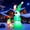 Tree A, variant on Yexmas 7.2FT Large Outdoor Inflatable Christmas Tree with Santa Claus and Dog,Built-in LED Lights,Fun Blow Up Xmas Decor Suitable for Yard,Garden,Lawn