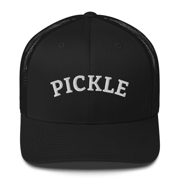 Pickle Hat - Trucker Cap (Black)