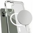 thumbnail image 5 of Encased Magnetic Case with Wireless Charger - Designed for Samsung Galaxy S23 PLUS - Protective Hybrid Design, Compatible with MagSafe, Crystal Clear (S23 PLUS 6.6-inch 2023), 5 of 9