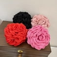 thumbnail image 5 of TNOBHG Durable Hairpin Women Hair Claw 3d Cloth Flower Decor Hair Clip Back Head Hair Clip Large Shower Hair Clip Hair Accessories Flower Hair Claw, 5 of 8