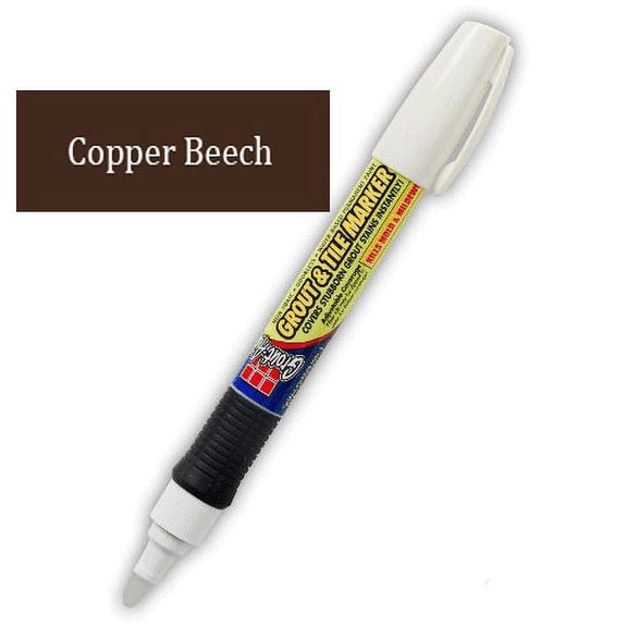 SKM Industries Grout Aide Marker - Fast Drying Copper Beech