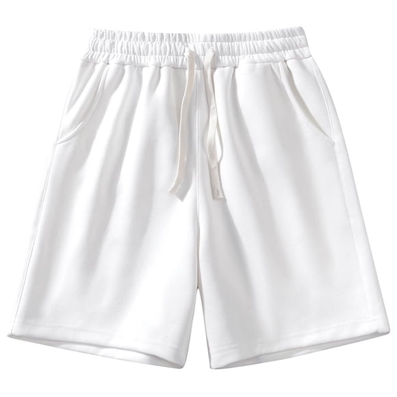 Mens Casual Shorts Loose Workwear Shorts Pantalones Deportivos Al Aire Libre de Verano de Algodón, Medio Pantalones Cortos para el Uso Casual Diario