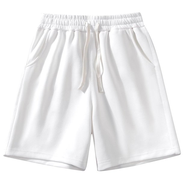 Mens Casual Shorts Loose Workwear Shorts Pantalones Deportivos Al Aire Libre de Verano de Algodón, Medio Pantalones Cortos para el Uso Casual Diario