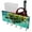 Multicolor 2, variant on PhooArto Key Holder for Wall Decorative with 5 Key Hooks, Tropical Palm Leaf Ladybugs Pattern Holders Wall Mount Organizer with Mail Key Rack, Self Adhesive