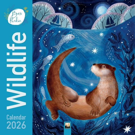Bex Parkin: Wildlife Wall Calendar 2026 (Art Calendar), (Paperback)
