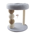 thumbnail image 1 of lionlar Cat Scratch Post Small Cat Tree Furniture Cat Scratcher Stand Kitten Scratch blue, 1 of 9