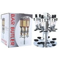 thumbnail image 1 of Distributeur de Boisson Rotatif, Montage Mural Rotatif 6 Stands Distributeur de Liqueur Stand Distributeur Optique Intégration Transparente, 1 of 14