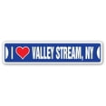 thumbnail image 1 of SignMission SSIL-Valley Stream Ny Street Sign - I Love Valley Stream, New York, 1 of 1