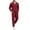 Wine Red, variant on COOFANDY Men's Jogging Suits 2 Piece Set Quarter Zip Up Pullover Sweatshirt and Sweatpants Set with Pockets