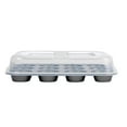 thumbnail image 4 of Mainstays 12 Cup Muffin Pan with Covered Carrier, Carbon Steel Bakeware, Plastic Cover, 4 of 8