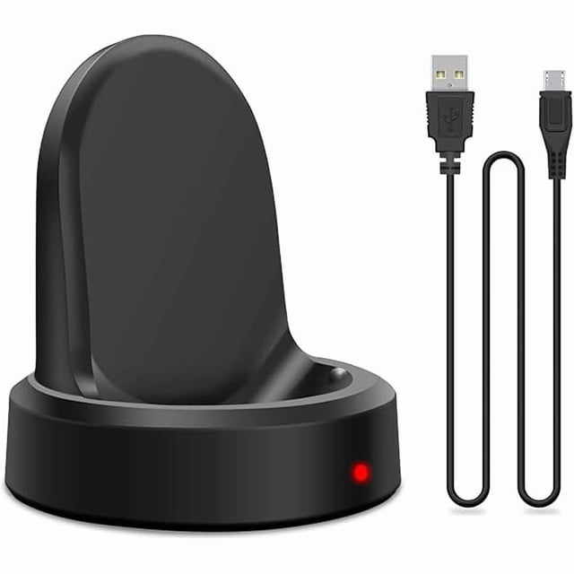 HAYANSamsung Gear S3 Watch Charger, S4 S2 Wireless Qi Charging Cradle Dock for Classic/Frontier Smartwatch