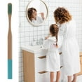 thumbnail image 1 of Women Fashion SPRING PARK Natural Biodegradable Toothbrush Soft Travel Toothbrush With Colorful Wooden Handle For Oral, 1 of 5