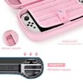 thumbnail image 4 of innoAura Switch Paquete de accesorios OLED Paquete de interruptor 18 en 1 con estuche para interruptor Estuche para juego de interruptor Protector de pantalla OLED Interruptor Soporte para interruptor, 4 of 5