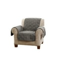 thumbnail image 3 of SureFit Microfiber Pet Chair Furniture Cover in Dark Grey, 3 of 7