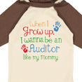 thumbnail image 4 of Inktastic Auditor Like Mommy Boys or Girls Long Sleeve Baby Bodysuit, 4 of 5