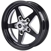 JEGS 681253 SSR Star Wheel Size: 15 x 4 Bolt Pattern: 5 x 5.00 Back Spacing: 1.7
