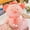 pink A, variant on Xecvkr Cute Plush Goodnight Pig Plush Toy Mini Cute Sleep Pillow Stuffed Animal Piglet Birthday Party Christmas Holiday Decoration Pendant Gift 1 Each pink 25CM