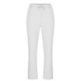 thumbnail image 3 of YLSDY Men's Linen Casual Pants Elastic Waist Beach Pants Lightweight Drawstring Summer Beach Yoga Pants White XXL, 3 of 7