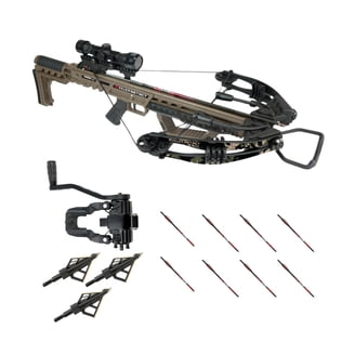 Killer Instinct Diesel X Crossbow Elite Package - Easier To Cock, Perfect For Hunting