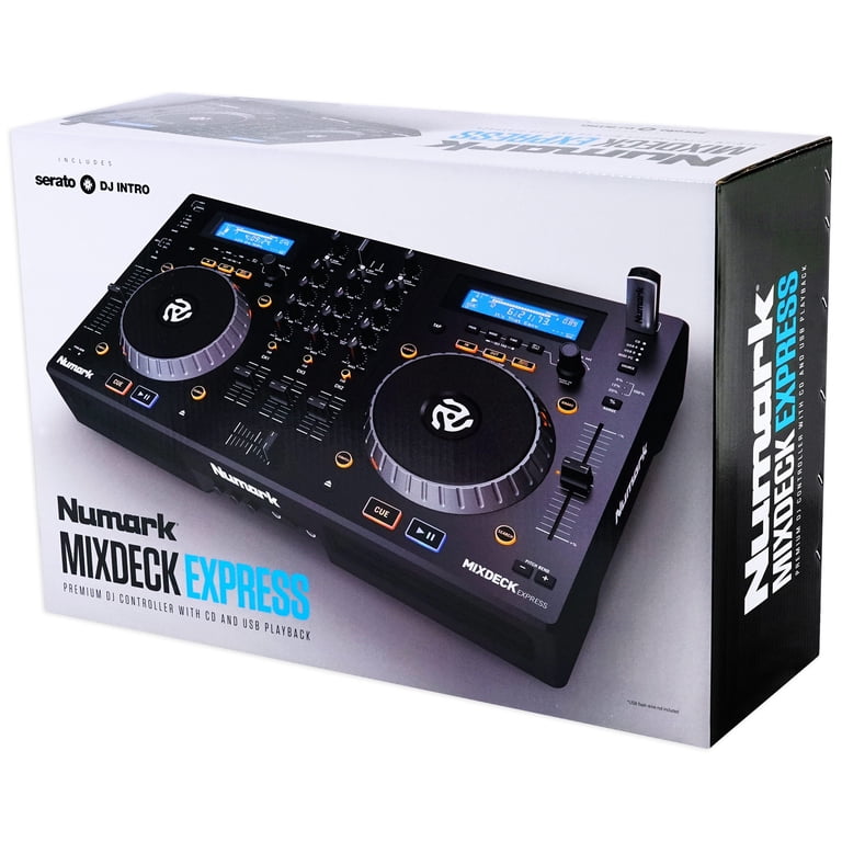 Numark Mixdeck Express DJ Mixer/Controller+(2) 12