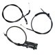 thumbnail image 1 of Kit de 3 cables Bowden shaofei liberación del capó del motor E65 E66 51237197474 negro, 1 of 5