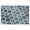 Buoya-Sample, variant on Venecia Gondolla Black 1-in. x 3-in. 3D Framed Diamond Glossy Porcelain Wall Mosaic Tile