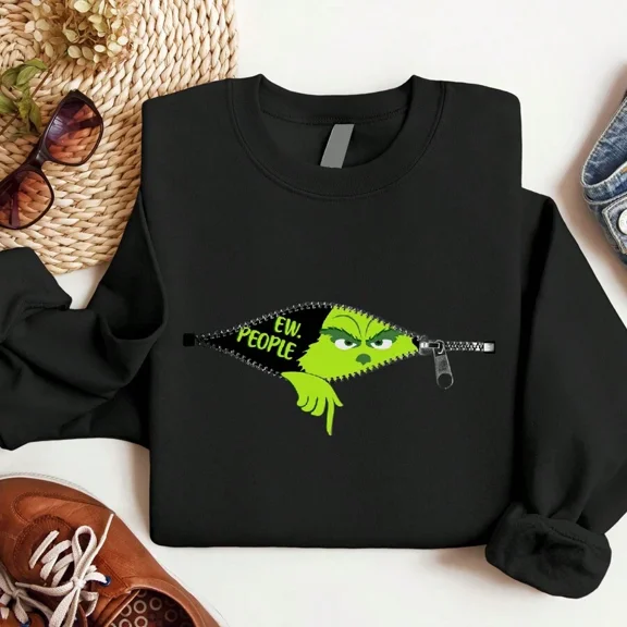 Christmas Sweatshirt, Funny Christmas Sweatshirt, Unisex Family  Party Sweatshirt, Winter Holiday Long Sleeve, Best Christmas Gift Ideas