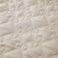 thumbnail image 6 of Quilt Set King Size, Soft Microfiber Lightweight Bedspread Coverlet Bed Cover (Diamond Pattern) for All Seasons, Bone, 3 Pieces (Includes 1 Quilt, 2 Shams), 6 of 7