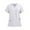 54# White, variant on Scrub Tops Women Plus Size Stretchy V-Neck Scrub Shirts with Pockets Breathable Short Sleeve Nurse Uniform,Dark Gray M