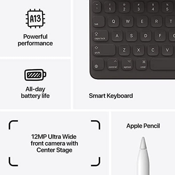 2021 Apple 10.2-inch iPad (Wi-Fi, 64GB) - Silver(New-Open-Box