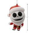 thumbnail image 3 of Hallmark Christmas Ornament (Disney Tim Burton's The Nightmare before Christmas Sandy Claws Jack, Shatterproof), 1 Count, 3 of 7