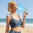 thumbnail image 3 of EGNMCR Fan, Ceiling Fan, Desk Fan, Portable Fan Summer Outdoor Mini Portable USB Rechargeable Handheld Fan With High Wind Speed Portable handheld fan, 3 of 6