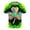 #204-Green, variant on Haivin Unisex Short Sleeve Casual Shirt, Saint Patrick Print Loose Fit, Relaxed for Casual Wear and Daily