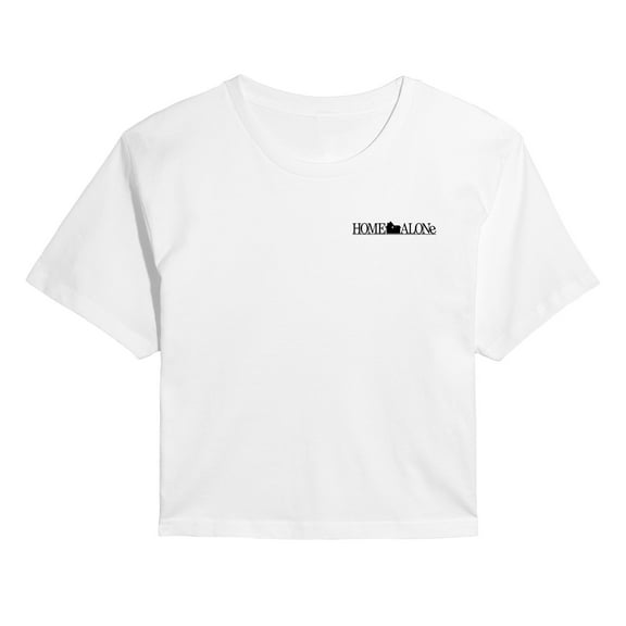 Home Alone - Ohkay Plumbing - Juniors Cropped Graphic T-Shirt