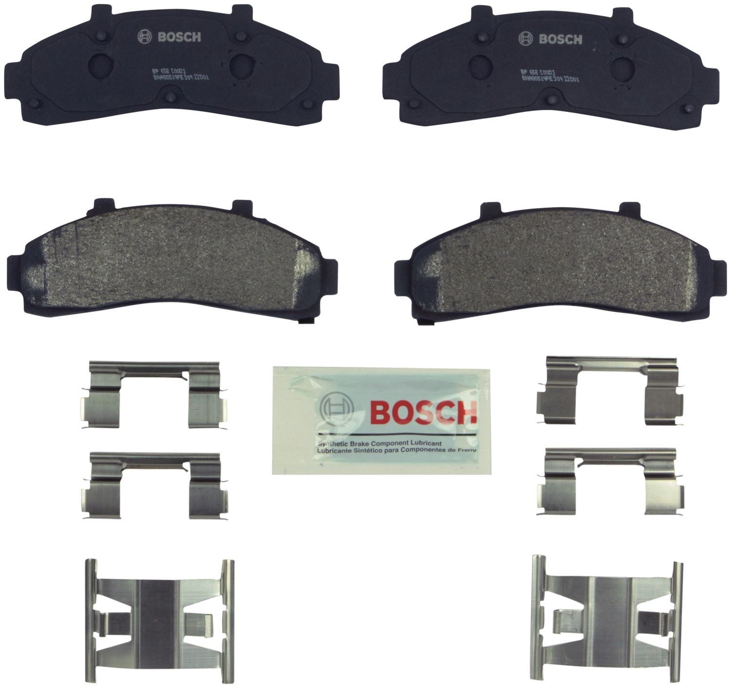 Bosch Quiet Cast Premium w/Hardware Brake Pad Set, and Shims