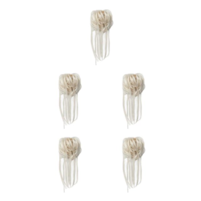 Wweixi Trendy Curly Hair Piece For Females Hairstyle With Minimal Effort Easy To Wear 60 5Set