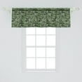 thumbnail image 2 of Ambesonne Forest Green Window Valance, Uniform Pattern, 54" X 18", Multicolor, 2 of 3