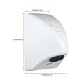 thumbnail image 5 of Automatic Commercial Hand Dryer 600W Electric Hand Dryers Household Hand-Drying Device Bathroom Warm, 5 of 5