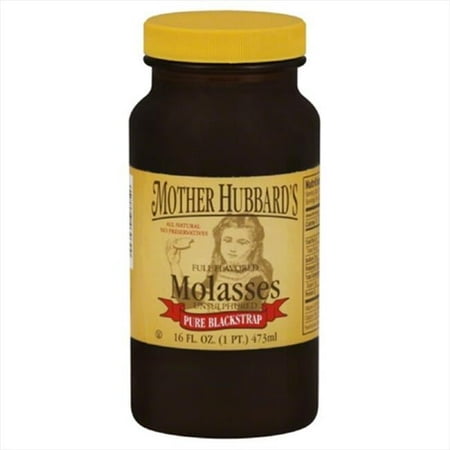 MOTHER HUBBARD MOLASSES BLACKSTRAP-16 OZ -Pack of 6