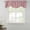 Pink, variant on Vintage Nude Pink Tie Up Valance Curtains for Windows, Kitchen Curtains Window Treatments, Farmhouse Retro Solid Color Linen Texture Short Window Shades Valances for Bedroom Bathroom Cafe 42"x12"